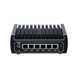 Soporte de inserción de tarjeta SIM caja industrial externa ordenador PC con LAN de 6*1000M - Product Image 2