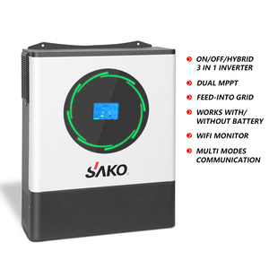 Prezzo scontato SAKO 8KW 11KW 48V Dual MPPT Inverter solari ibridi Multi modalità di controllo intelligente Wifi On/Off Grid ibrido Inverter - Product Image 2