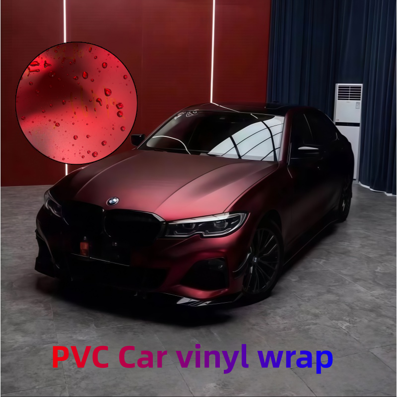 PET Matte Chrome Romanee Red