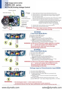 12V ~ 24V 110kg coppia ad alta potenza ASMC-04A Robot Servo supporto grande manipolatore robotico per Robot RC Quadcopter - Product Image 5