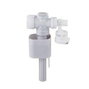 Válvulas de inodoro de doble descarga de plástico ABS con válvula de llenado Accesorios de cisterna esenciales para inodoros Mecanismo de cisterna - Product Image 2