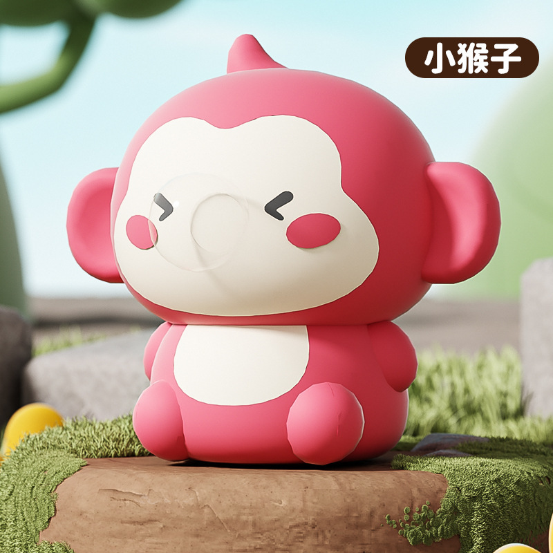 Bubble monkey with lanyard