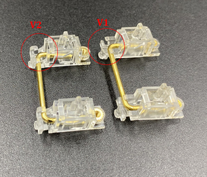 DUROCK Stabilizer ตัวยึดแป้นพิมพ์ PCB,ความคงตัวแป้นพิมพ์2u V2 6.25u 7u สกรูในตัวกันโคลงพร้อมชุดโซลเมตฟรี3u Stabs ปี V2.5 - Product Image 3