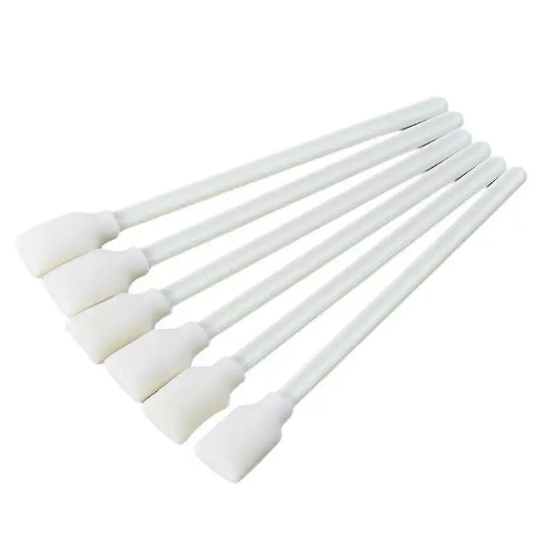 Guangzhou 13cm Printhead Cleaning Swab Lint Free Dust Remove Clean Foam Cleanroom Stick Price for Keyboard Print Head In Stock
