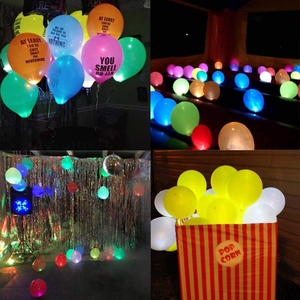Mini LED flaş topu balon ev dekor için noel düğün için pil gücü ile yeni parti süslemeleri - Product Image 3