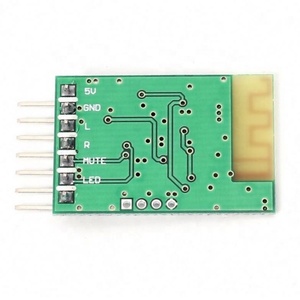 Kit de electrónica DIY, módulo receptor inalámbrico de altavoz estéreo de Audio de diente azul, amplificador de potencia de Audio modificado, diente azul 4,0