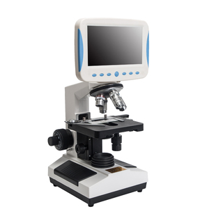 Microscopio biológico con fuente de luz LED, excelente rendimiento óptico - Product Image 1