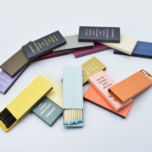 Parlak Matchbox Made Market Co üreticileri güvenlik Matchboxes maçlar ve maç renkleri özelleştirilebilir ince kutu maç - Product Image 4