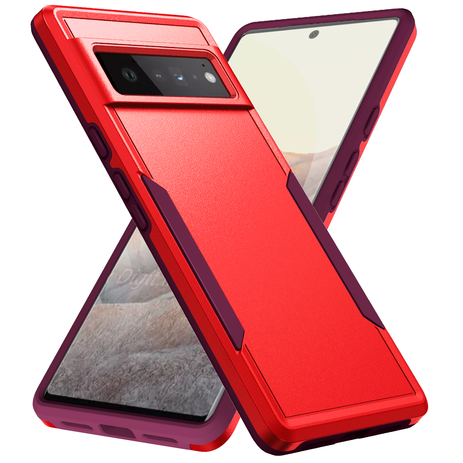 Rojo + Rosa Rojo
