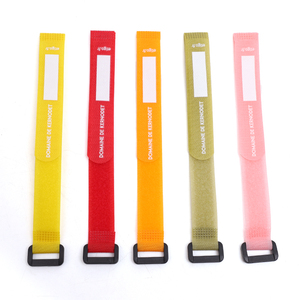 Correa de sujeción ajustable personalizable de cualquier tamaño, gancho y bucle de colores reutilizables con hebilla - Product Image 5