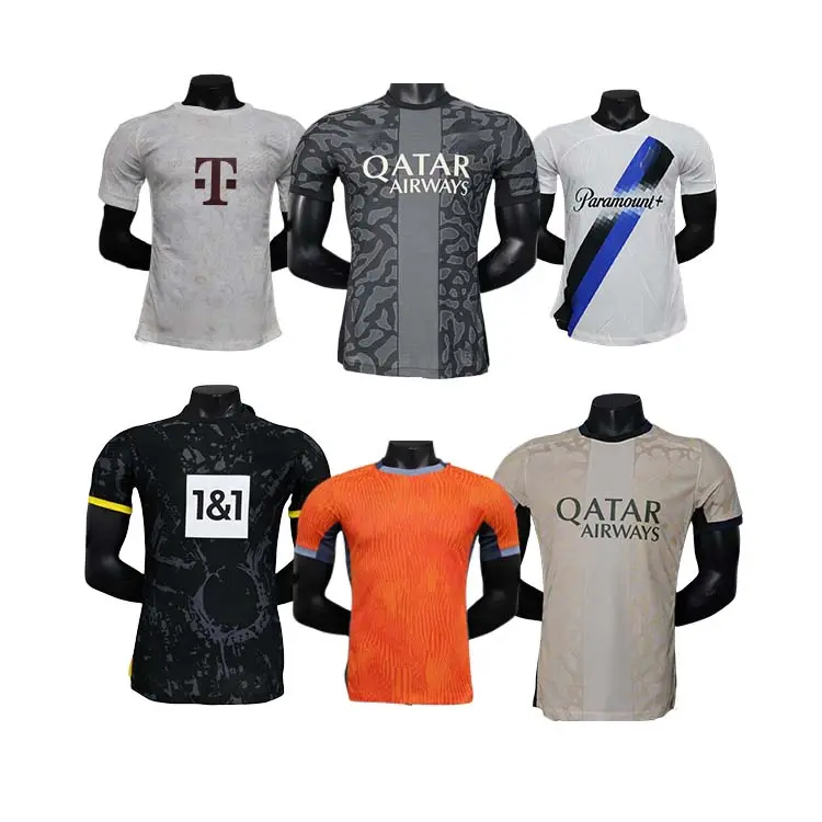 Maglia da calcio della squadra di calcio di parigi versione giocatore della squadra di calcio 2024 maglia da calcio