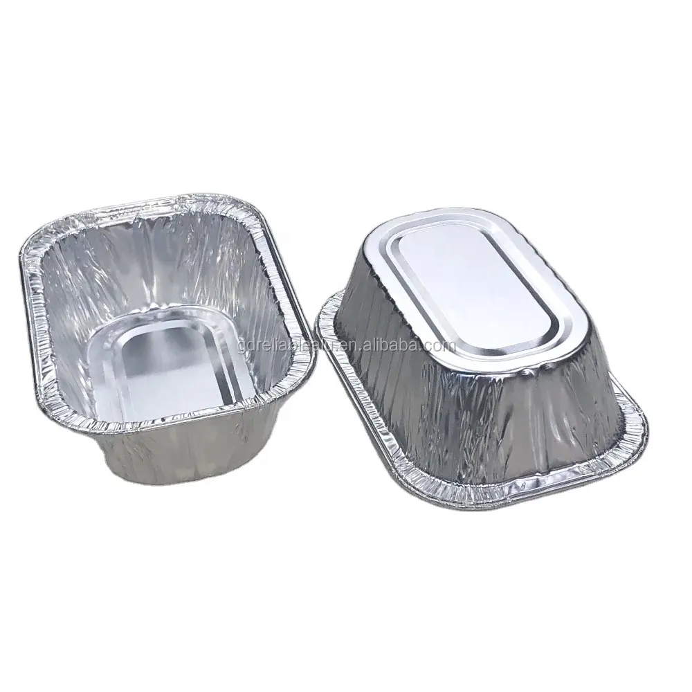 Rectangular food warmer serving catering airline aluminum foil tray / dishes /food container /meal tray