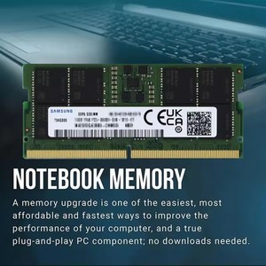 Para Samsung Laptop RAM 16GB 32GB 4800 5600MHz DDR5 Memoria 262pin 1,1 V SO-DIMM No ECC Sin búfer Compatible Intel AMD-Stock - Product Image 3