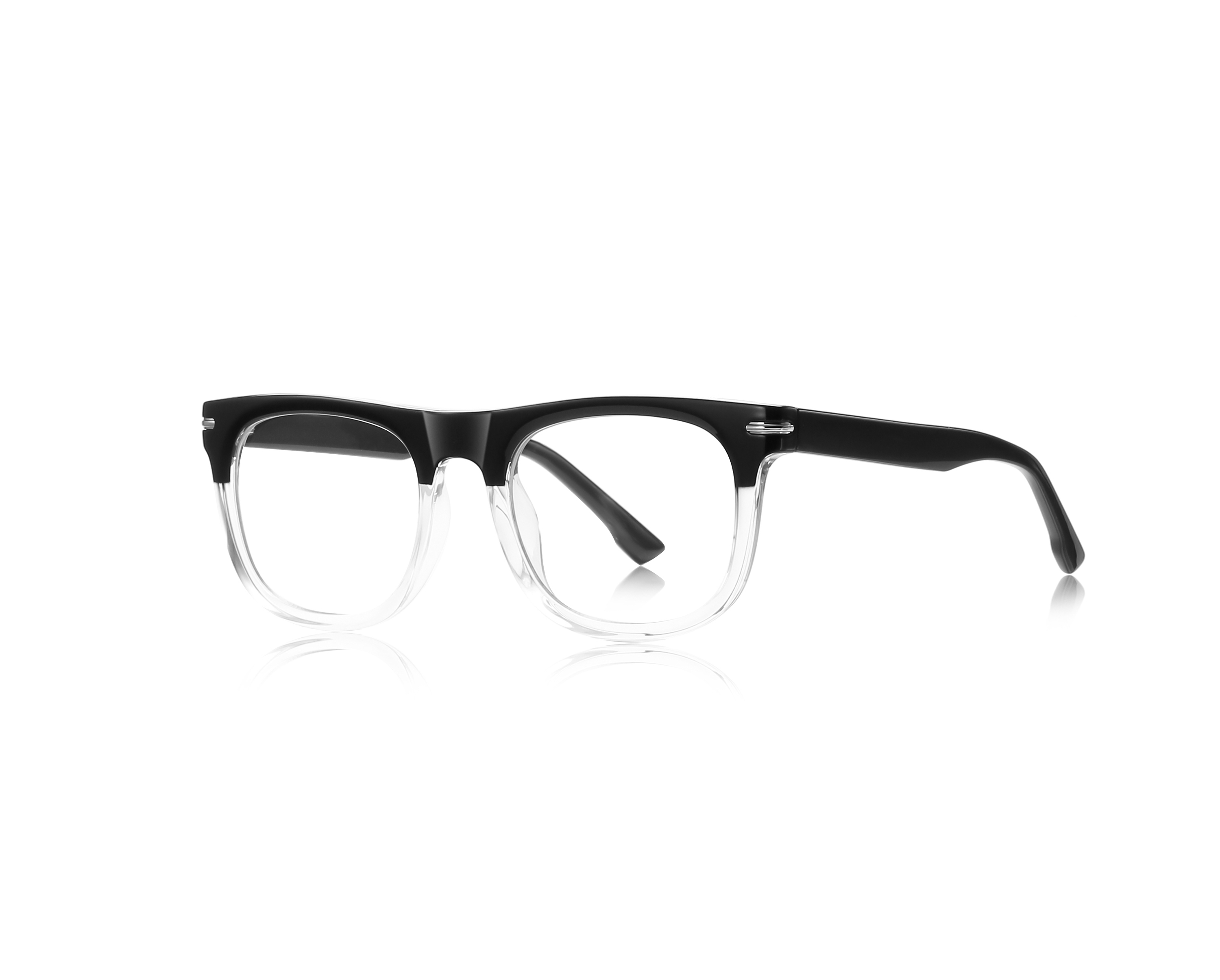 Negro/Transparente