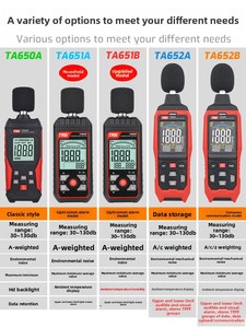 Fonometro professionale utilizzato per misurare i livelli di rumore nel Volume domestico <span class=keywords><strong>Digital</strong></span> fonometro - Product Image 4