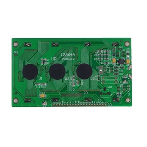 Commercio all'ingrosso Stn/Positivo COB 128x64 Grafico In Bianco E Nero Dello Schermo lcd modulo display - Product Image 3
