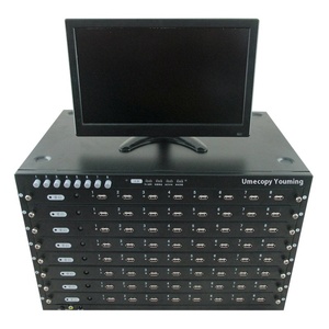 Máquina de detección USB Youming de 64 puertos H2 H5 Computadora Prueba de lectura y escritura Lote U Detección de disco y tarjetas de memoria de comparación - Product Image 1