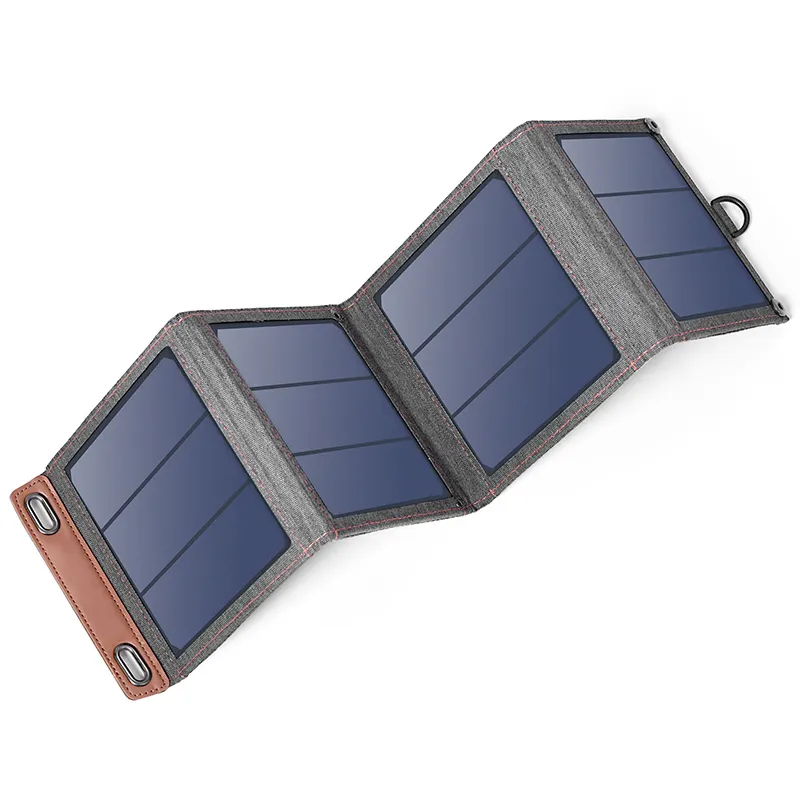 Tragbare Sonnen kollektoren faltbare 14W hochwertige wasserdichte mono kristalline Solarmodule für Laptops für Mobiltelefone