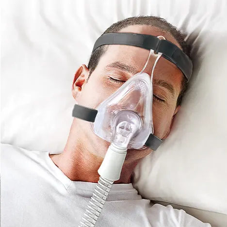 Masker Oksigen Yang Digunakan Dalam Mesin Apap untuk Mengobati Apnea Tidur