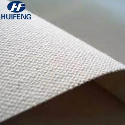 Material de lona a rayas de PVC de alta calidad anti-UV y retardante de llama para ventana