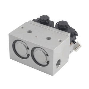 Düşük çalışma basıncı iki pozisyon dört yollu diyafram pilot O2 jeneratör Solenoid vana oksijen konsantratörü vana - Product Image 1