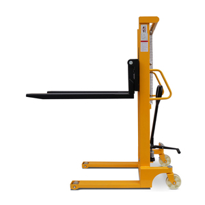 <strong>Stacker</strong> Supplier Long Reach Manual <strong>Stacker</strong> Manual Forklift of 1000 Kg Pile Turner and Press Roadway Semi <strong>Automatic</strong> - Product Image 1