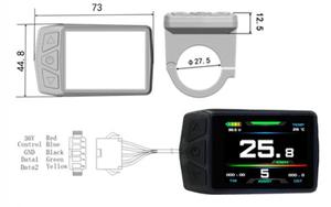 Pantalla LCD de alta calidad con función de cargador USB, pantalla LCD con función potente para todos los controladores KT - Product Image 6