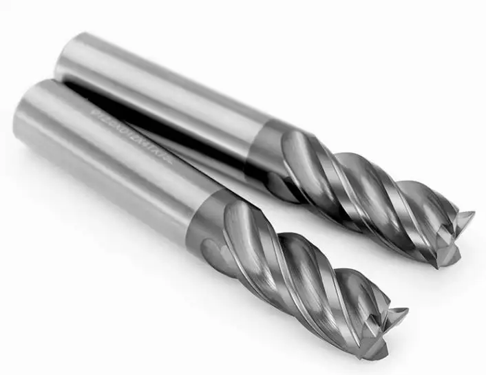 Độ chính xác cao hrc65 CNC fresas 6 mét Carbide công cụ cắt 4 sáo vuông End Mill Công cụ Cắt cho thép không gỉ