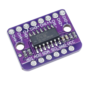 MCP3424 dijital I2C ADC-4 kanallı dönüştürme modülü ahududu Pi için For2.7 - 5.5V yüksek doğruluk