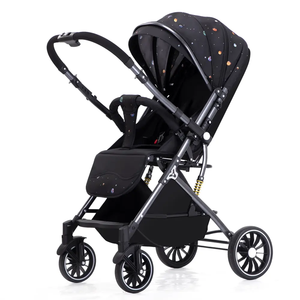 2024 nuovo Design leggero e automatico passeggino per bambini 0-3 anni passeggino pieghevole passeggino 2 in uno