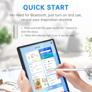 Uogic biểu tượng tùy chỉnh tốt điểm Stylus Bút kim loại hợp kim nhôm cho <span class=keywords><strong>Microsoft</strong></span> Bề mặt Asus Dell HP Acer - Product Image 2