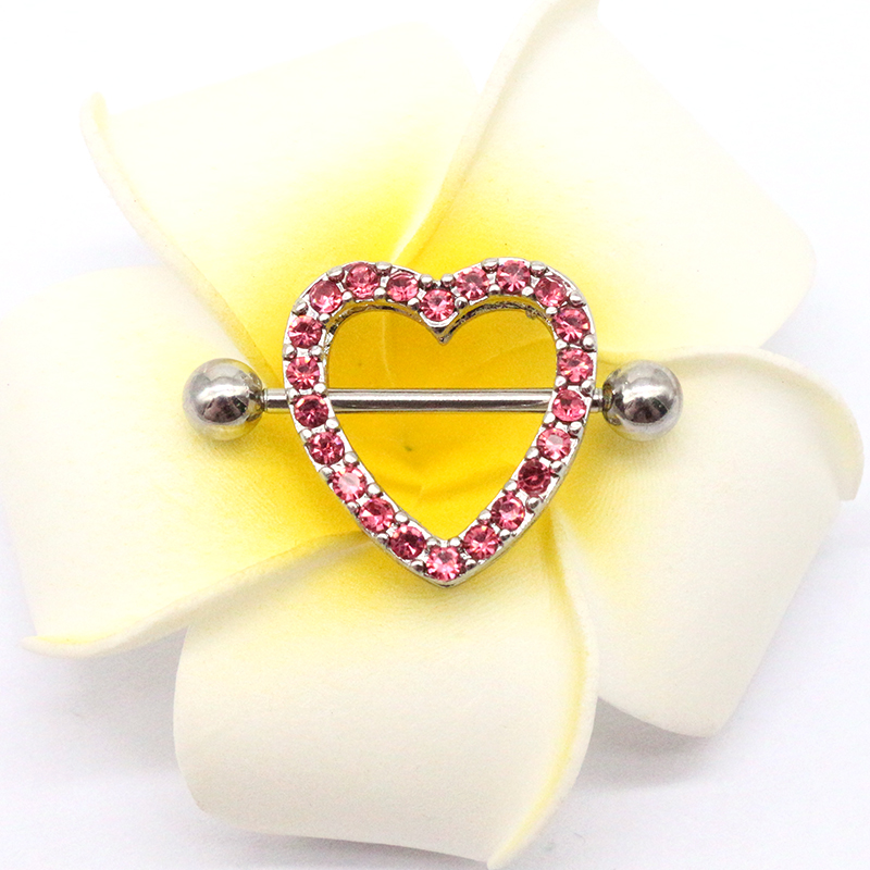 Corazón hueco rosa