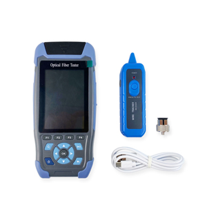 Mini reflectómetro de dominio de tiempo óptico (OTDR) APT con 9 funciones 1310/1550nm 22/24dB probador de fibra para redes 4G 3G GSM - Product Image 2