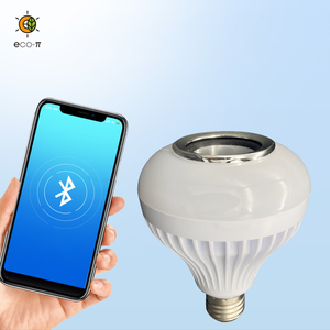 Akıllı ev ışıkları müzik ses RGB LED ampul ışıkları uzaktan kumanda cep telefonu kontrolü - Product Image 5
