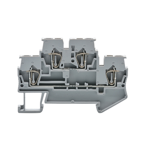 STTB2.5 <strong>Double</strong> <strong>Layer</strong> <strong>Spring</strong> Cage Wire Connector <strong>Terminal</strong> <strong>Block</strong> 2.5 mm 24A 500V for Wiring - Product Image 6