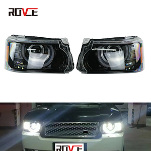 ランドローバーレンジローバーヴォーグL322 2010 2011 2012用ROVCEカーライトアセンブリ<span class=keywords><strong>LED</strong></span>ヘッドライトフロントヘッドランプ