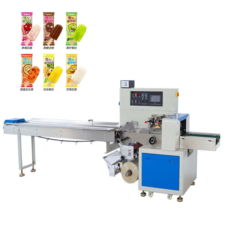 Low Cost Automatic Ice Lolly Popsicle Filling Packaging Machine Ice Pop Ice Candy Packing Machine