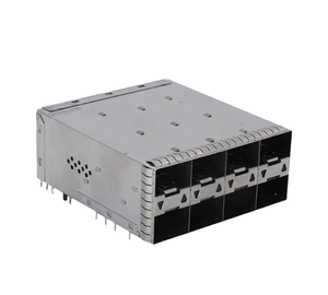Copper Alloy 1x1 SFP Shell Fiber Optic Connectors 20pin SFP Cage and Receptacle DIP for PCB for WIFI and <strong>TCP</strong> <strong>Networks</strong> - Product Image 4