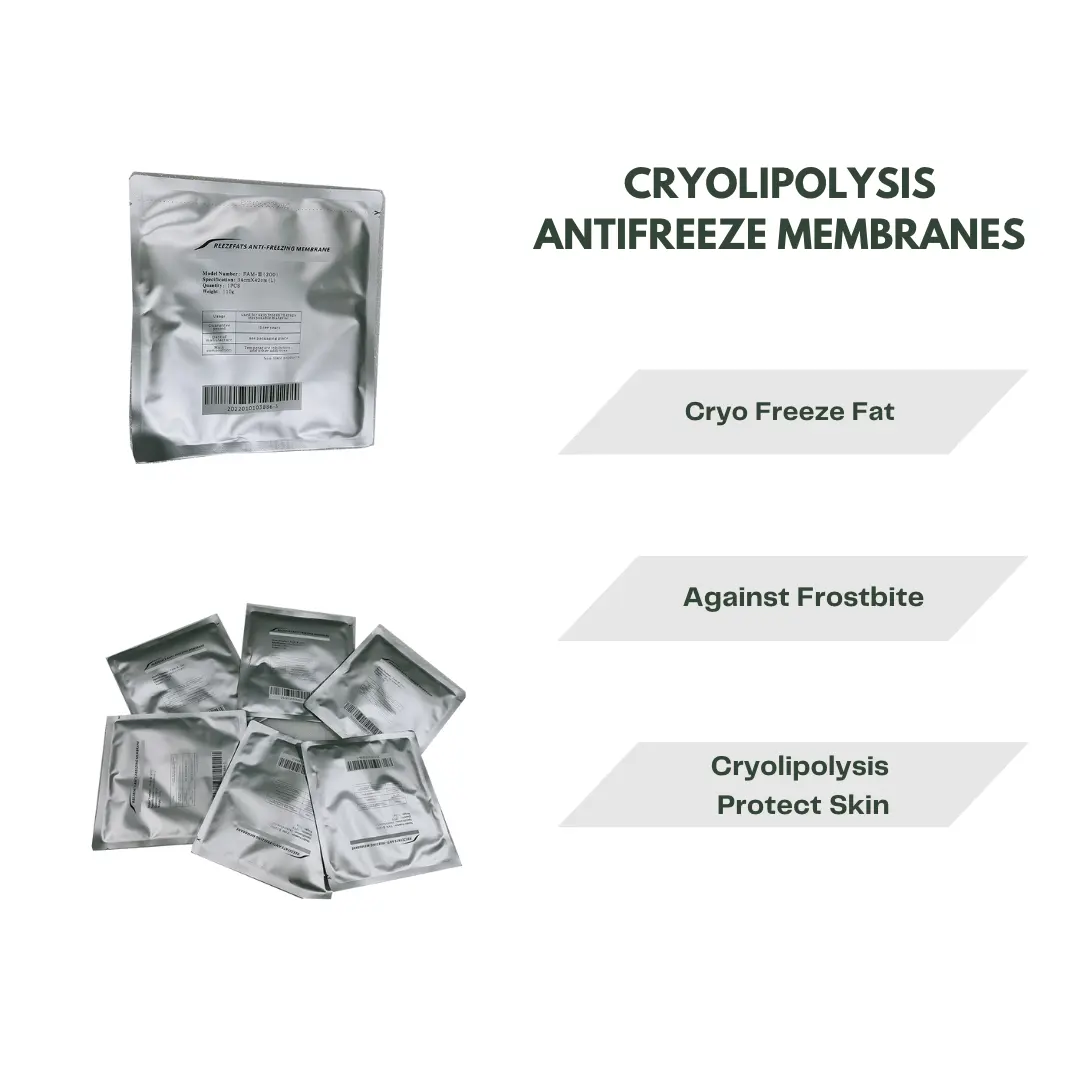 Cryolipolyse kriyoterapi/antifree yağ donma tedavisi cryo jel ped antifriz membran