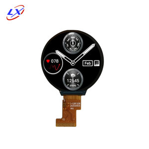 Tondo TFT Display LCD 240x240 risoluzione interfaccia SPI 1.28 pollici piccolo Lcd libero vista indossabile modulo LCD cerchio schermo - Product Image 4
