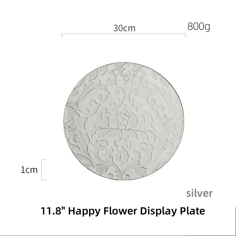 Happy Flower Display Plate