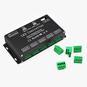 4 каналов Dmx 512 декодер дисплей диммер драйвер Rgbw Led контроллер декодер - Product Image 4