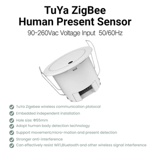 Датчик обнаружения человеческого тела tuya wifi человеческий датчик micro-motion человеческий настоящий датчик 90-260Vac входное напряжение - Product Image 4