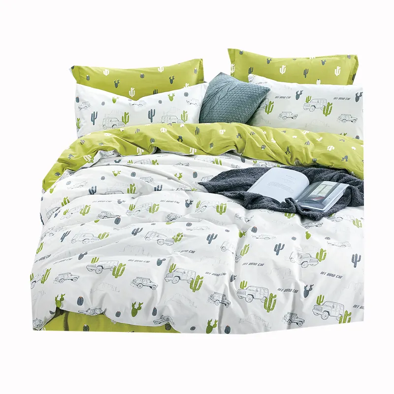 Telas de algodón y lino para cama, textiles para el hogar, 2020