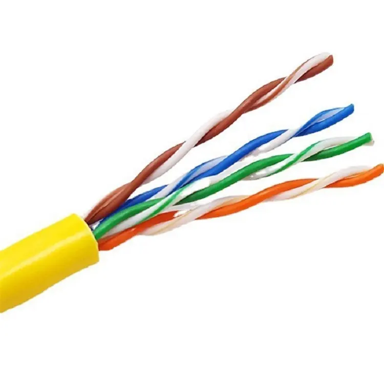 Cabo de alta eficiência de boa qualidade utp ftp cat5e rede escudo cat5e ethernet cabo