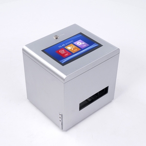 TIJ Desktop OH1-L OH2 Tintenstrahldrucker Dose Flasche Logo-Drucker Verfallsdatum Charge Codiermaschine Konkav-Oberfläche Zeichendrucker - Product Image 1