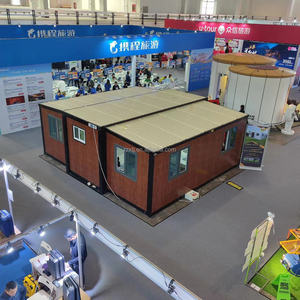 Lo más nuevo, 20 pies, 40 pies, diseño de lujo, casa prefabricada, bloques de cimentación modulares para el hogar, 4 dormitorios, casa contenedor plegable