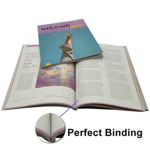 High Quality Printing Service A4 <strong>A5</strong> Customized Size Manual Journal Magazine <strong>Catalog</strong> Brochure Flyer Printing - Product Image 4