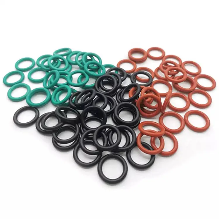 Campione gratuito ben venduto guarnizione o-ring in gomma con O-ring in silicone colorato elastico di alta qualità