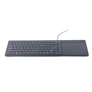 Venta al por mayor de fábrica OEM USB/teclado con cable con Trackpad para ordenador portátil/teclado de tijeras de escritorio sistema múltiple delgado e inteligente - Product Image 1